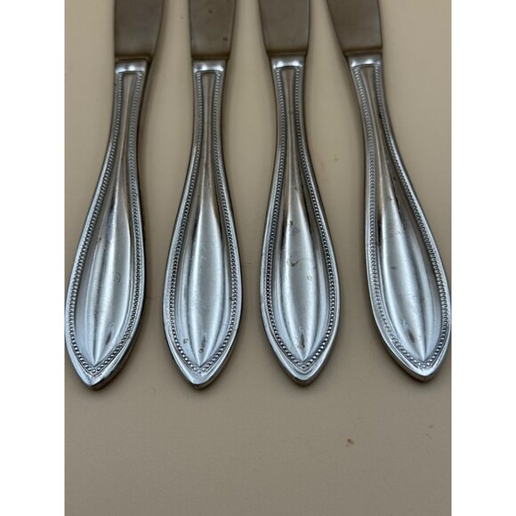 4 Wallace AMERICAN TRADITION Stainless Steel Dinner Knives Indonesia - Picture 2 of 5